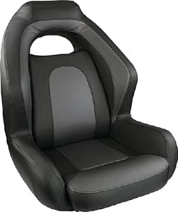 Springfield 1043224 Ozark Bass Seat - Black/Charcoal