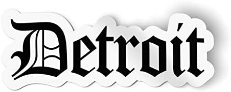 Detroit - Vinyl Sticker (7 Wide)