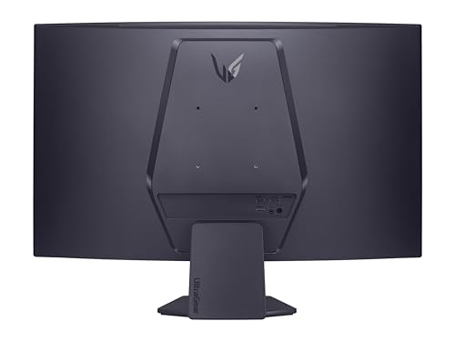 UltraGear 32GS60QC Monitor Gaming 32" Curvo QHD (2560x1440), 180Hz, 1ms, AMD FreeSync Premium, HDR 10, HDMI 2.0, DisplayPort 1.4, AUX, Flicker Safe, Nero - Monitor - Immagine 3