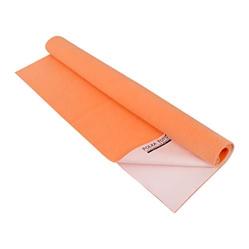 Image of POLKA TOTS Premium Waterproof Dry Sheet for New Born Baby | Extra Absorbent Bed-Cot Protector Mat | Water Proof Sheets for Kids Urine | Rubber Sheet for Adult & Toddlers | 70 X 100 CM M (Pack of 2)