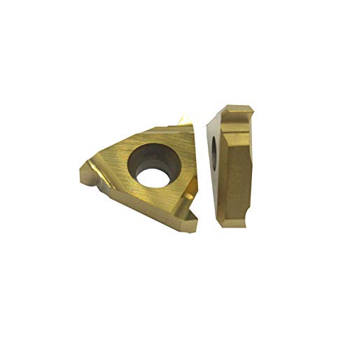 Tool Part for 16IR A55 20PCS Threading Lathe Inserts Tungsten Threading Insert 16IR A55 LDC Processing Stainless Steel