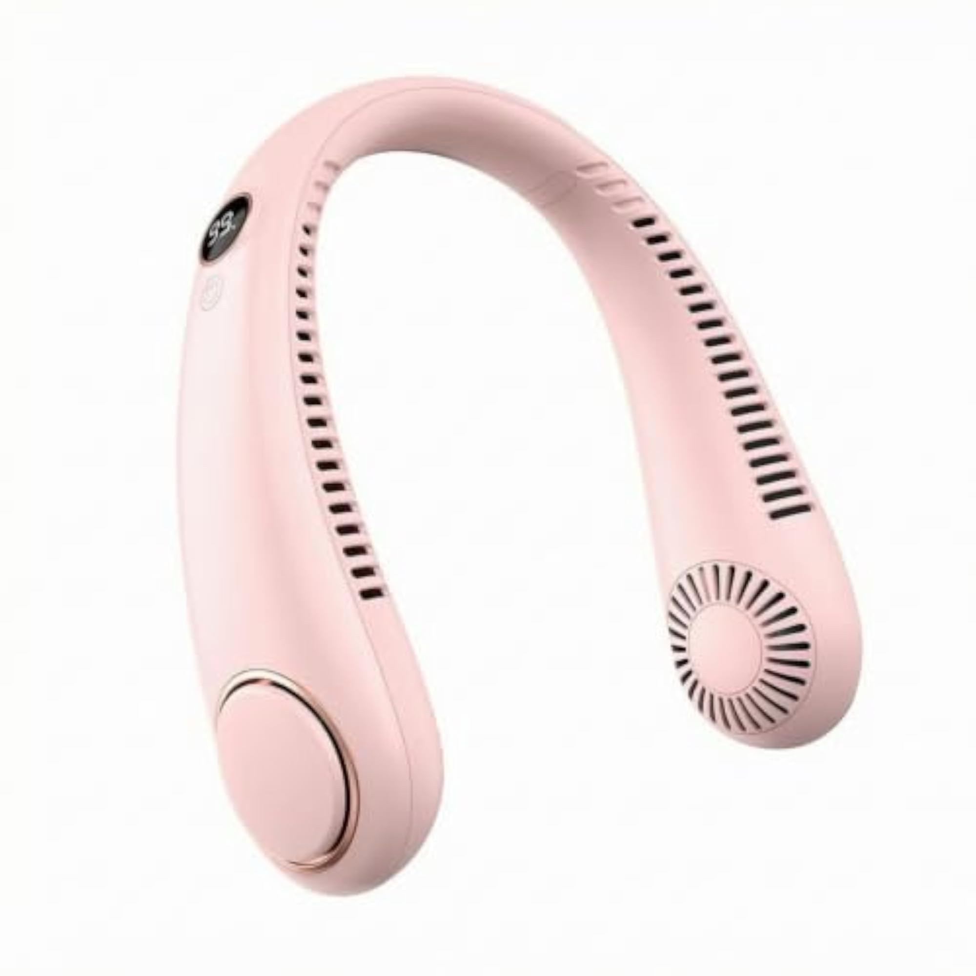 Quiet Bladeless Wearable Fan, Rechargeable & Portable