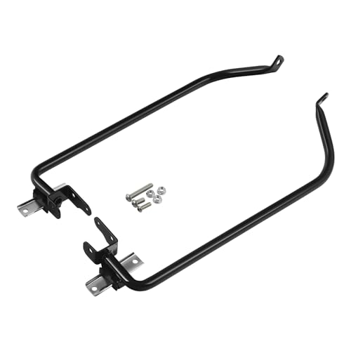 Kit de Soporte para Alforjas Compatible con Harley Street Road Glide 2014-2024 Negro miniatura 3