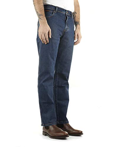 Preisvergleich Produktbild Wrangler Jeans Texas Herren, W48 / L34, Dunkler Stein