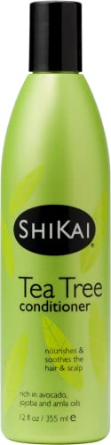 ShiKai Tea Tree Daily Hair Conditioner (12 Fl Oz) | Peppermint & Tea Tree Oils to Refresh & Revitalize | With Moisturizing Jojoba & Avocado Oils for Soft, Shiny, Manageable Hair image 2
