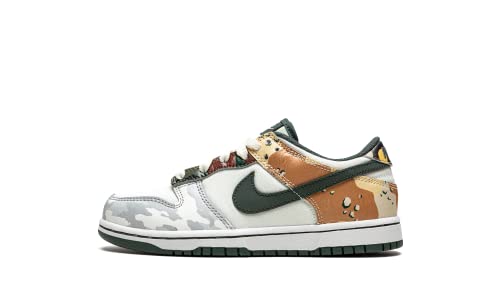 Nike Preschool Dunk Low SE PS DB1900 100 Sail Multi-Camo - Size 12C