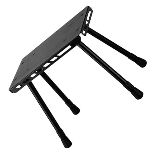 Table de camping pliante noire Veemoon compacte facile à transporter - 2