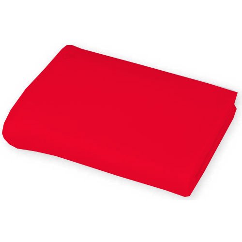 Drap-housse taille empereur britannique avec taies d'oreiller coton rouge