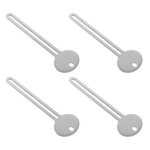 NUOBESTY Set 4 Pezzi Spremitubo Metallo per Vernice e Pigmenti, Utensile Manuale per Artisti, Rullo Tubolare per Studio e Pittura All’aperto