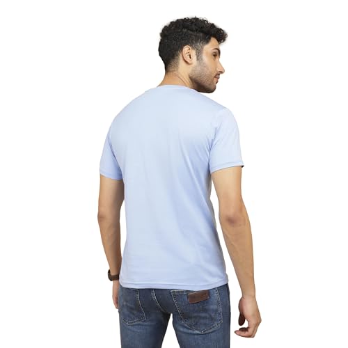 Image of Wrangler Men's Graphic Print Green Crew Neck T-Shirt (Regular)