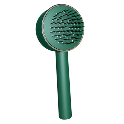 PATKAW Raspador Ginseng Rizadores De Cabello Toalla Cepillo De Pelo Para Mujer Cepillo De Pelo Ventilado Cerda Cepillo De Champú Cera Ducha Cuero Cabelludo Cuerpo Green El Plastico
