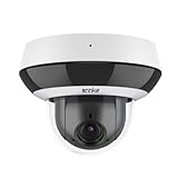 ANNKE 3K PoE PTZ Dome Überwachungskamera außen, 4X Optischer Zoom, Objektiv 2,8-12 MM, Farbnachtsicht, Intelligente Verhaltensanalyse, IK10 Vandalensichere, Antibeschlag
