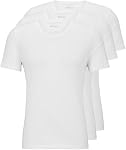 BOSS Mens 3-Pack Crew Neck Cotton Jersey T-Shirts