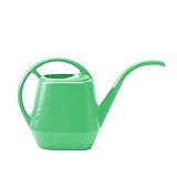 Bloem Aqua Rite 1.1 Gallon (144 Fl Oz) Mint Green Resin Watering Can for Indoor and Outdoor Use