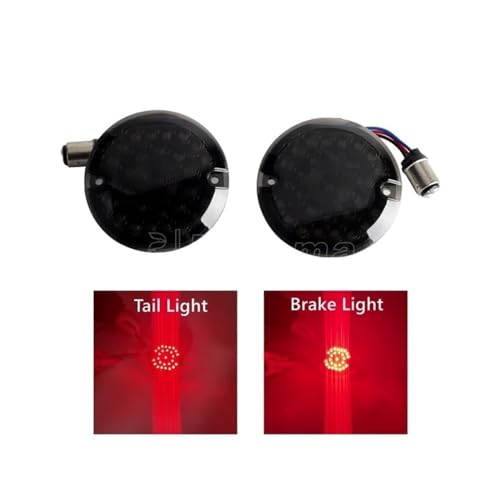 Moto Lumière Clignotant Haute Visibilité pour Harley Softail et Road King 1989-2012