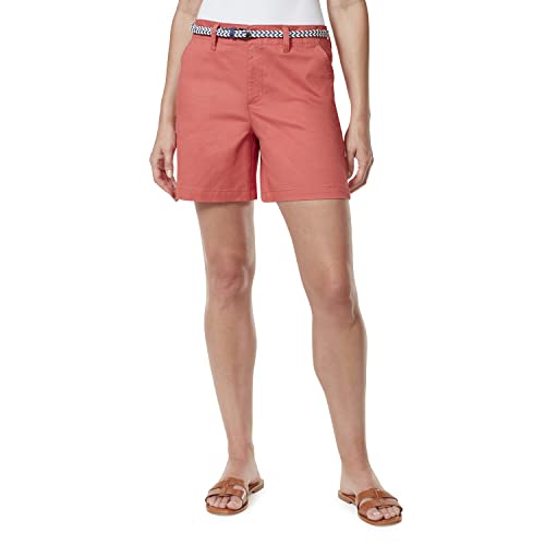 Pantalon court femme taille 46 confortable couleur kaki et orange