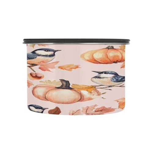 Contenedor hermético de acero para café al vacío 17oz