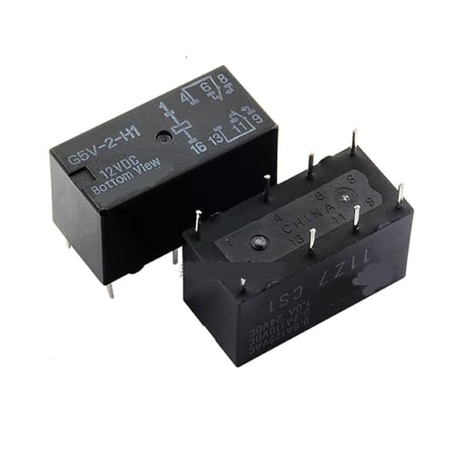 Relé de señal electromecánico de 24V con 8 pines para sustitución en electrónica 2