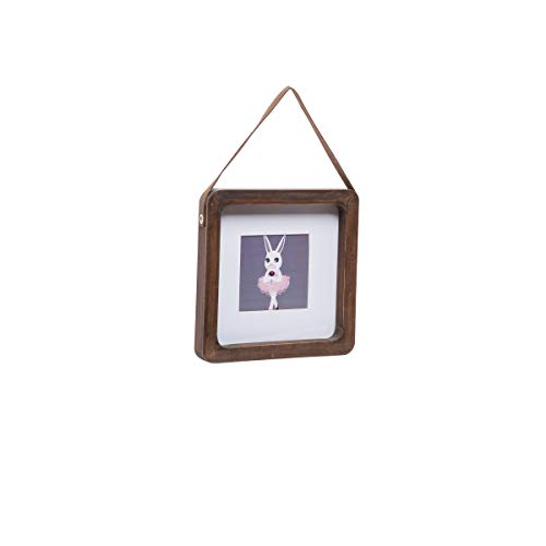 Foreside Home And Garden Frame Natural 4 X 4 Inch Decorative Wood Hanging Picture, 39 #TOP1