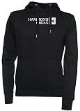 Confortevole Vendax Hammond Organ Logo Unisex Felpa con Cappuccio Nero