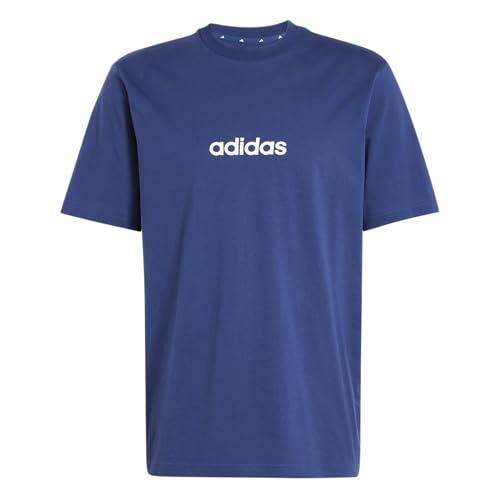 adidas Men's Essentials Linear Single Jersey T-Shirt2