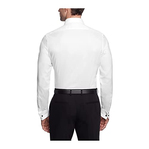 Calvin Klein Men's Dress Shirt Slim Fit Non Iron Stretch Solid French Cuff2