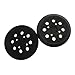 Whltzf 2PCS Industrial 5Inch Sanding Pad 8 Hole Extraction Systems Nonslip Rubber Surfaces for Professional Woodworking Grinding Wheel