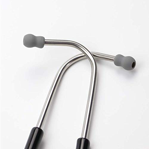 Cafurty 10PCS Super Soft Earplug Eartips Earpieces for Most Stethoscope (Gray)