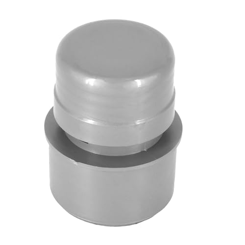 Soupape de ventilation pour tuyaux DN 40 - Aérateur de tuyau | Push-Fit Aérateur pour eaux usées et WC - Anti-odeurs - Montage sans outils - Gris