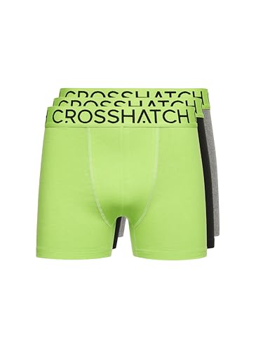 Bóxers Crosshatch de mezcla superior: elasticidad y transpirabilidad total de S a XXL