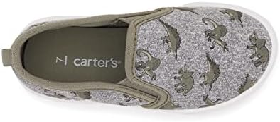 carter's Boy's Damon Slip-On Sneaker, Grey, 4 Toddler | Image 3
