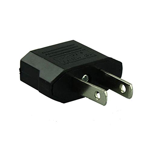 Laliva Plugs - 2pcs EU Europe European AC to American US USA Travel Charge Power Plug Adapter Outlet Converter Adaptador For Mobile phone Euro - (