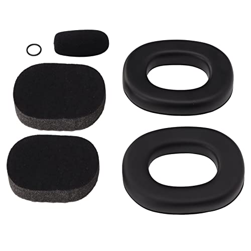 Aviation Headset Ear Pad, Noise Reduction Silicone Ear Cushions, for David Clark, for Avcomm, for Pilot USA, for ASA, for Flightcom Headsets