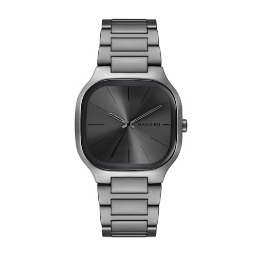 Skagen Reloj Analógico para Hombres de Cuarzo con Correa en Acero Inoxidable SKW6936, 40MM, Gris Carbón Skagen Reloj Analógico para Hombres de Cuarzo con Correa en Acero Inoxidable SKW6936, 40MM, Gris Carbón