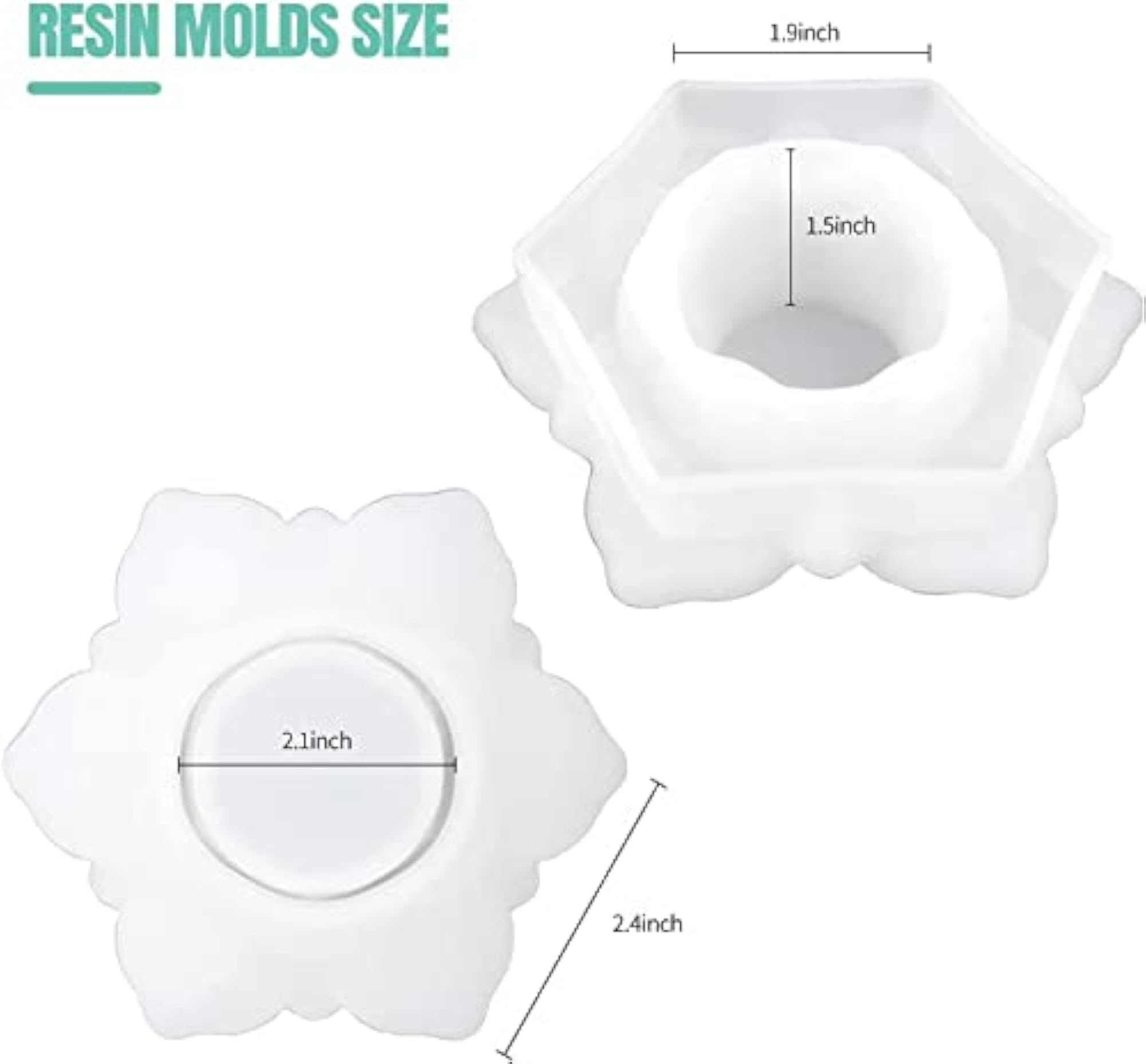 Lotus Shape Silicone Mould for Diwali Tealight Holders