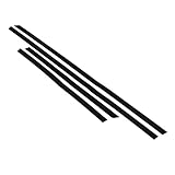 Cryfokt Robuste Edelstahl-Seitentür-Karosserieabdeckung für Land, Passend für Rover Sport 2016–2021, 4 Stück, Einfache Kleister-Installation