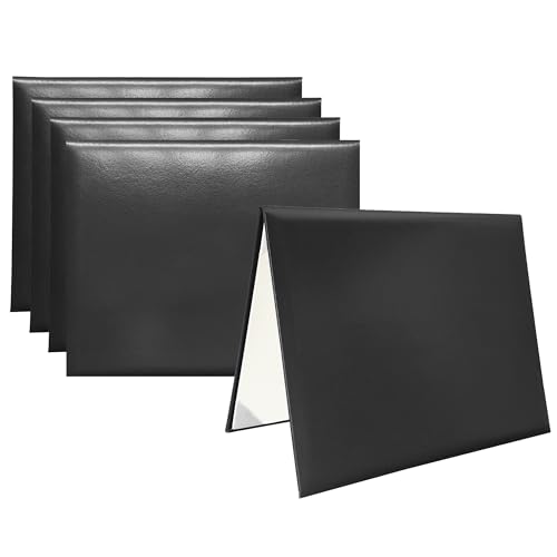 Tnghui 5 PCS Smooth Diploma Certificate Cover 8 1/2