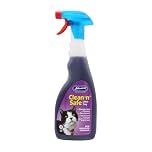 Johnsons Clean and Safe Litter Tray Disinfectant Spray 500ml, Kills Germs, Bacteria and Viruses, Fresh Scent