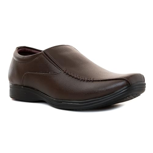 Image of Khadim's 7236534 Premium Stylish Lightweight Comfortable Durable & Sleek Design Formal Slip-On Shoes for Men