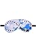 Produktbild Schlafbrille Fullprint Dream On Tauben Himmel Heaven Brids Schlafmaske Brille Augenmaske Augenbinde Sleep Eye Mask Schlafhilfe