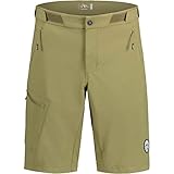  Maloja M Gruyeresm. Shorts Grün - Elastische Wasserabweisende Herren Bike Shorts, Größe S - Farbe Oak