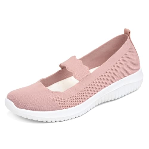 Fini les pieds douloureux avec ces chaussures d'été décontractées - Sandales plates roses