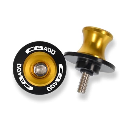 Curseurs bras oscillant aluminium CNC protection cadre premium or 8mm