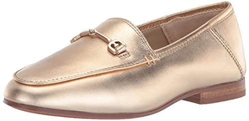 Sam Edelman Girls Loraine Mini Loafer, Gold Leaf, 11 Big Kid