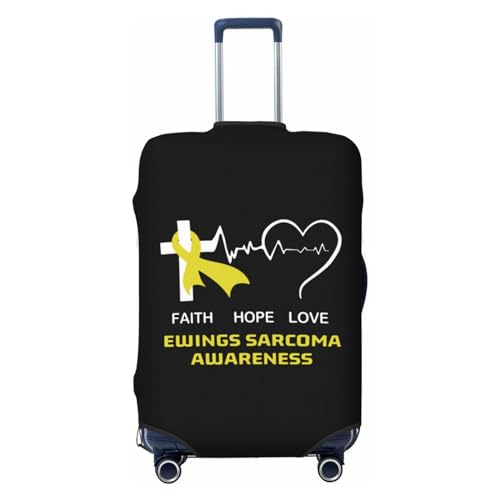 Ewings Sarcoma Awareness Travel Luggage Cover Suitable for 18-32 inch Luggage Cases