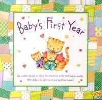 Calendar Baby's First Year (An Undated Calendar to Record the Milestones of the First Twelve Months) Book
