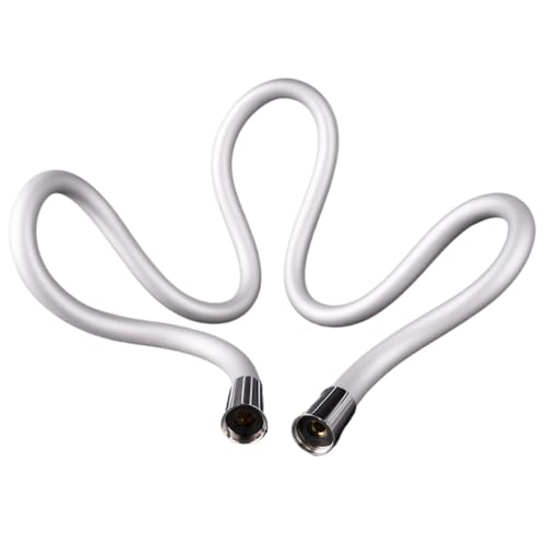 Manguera Ducha Manguera de ducha superflexible for bidé inodoro, pulverizador mano, ultra, antirretroceso, 1,2 m(Silver)