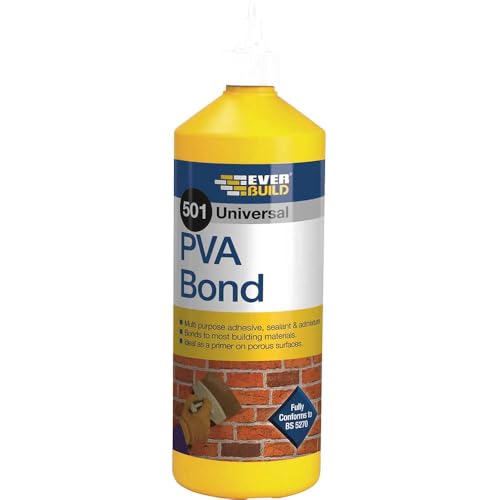 Everbuild 501 Universal PVA Bond – Agente legante multiuso – 500 ml