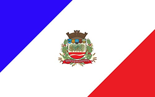 Drapeau Jaboticabal São Paulo grand format pour mât extérieur - 2