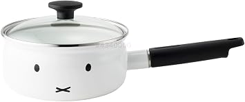 Fuji Horo MFF-18S Single Handle Pot, 7.1 inches 18 cm, Miffy Face